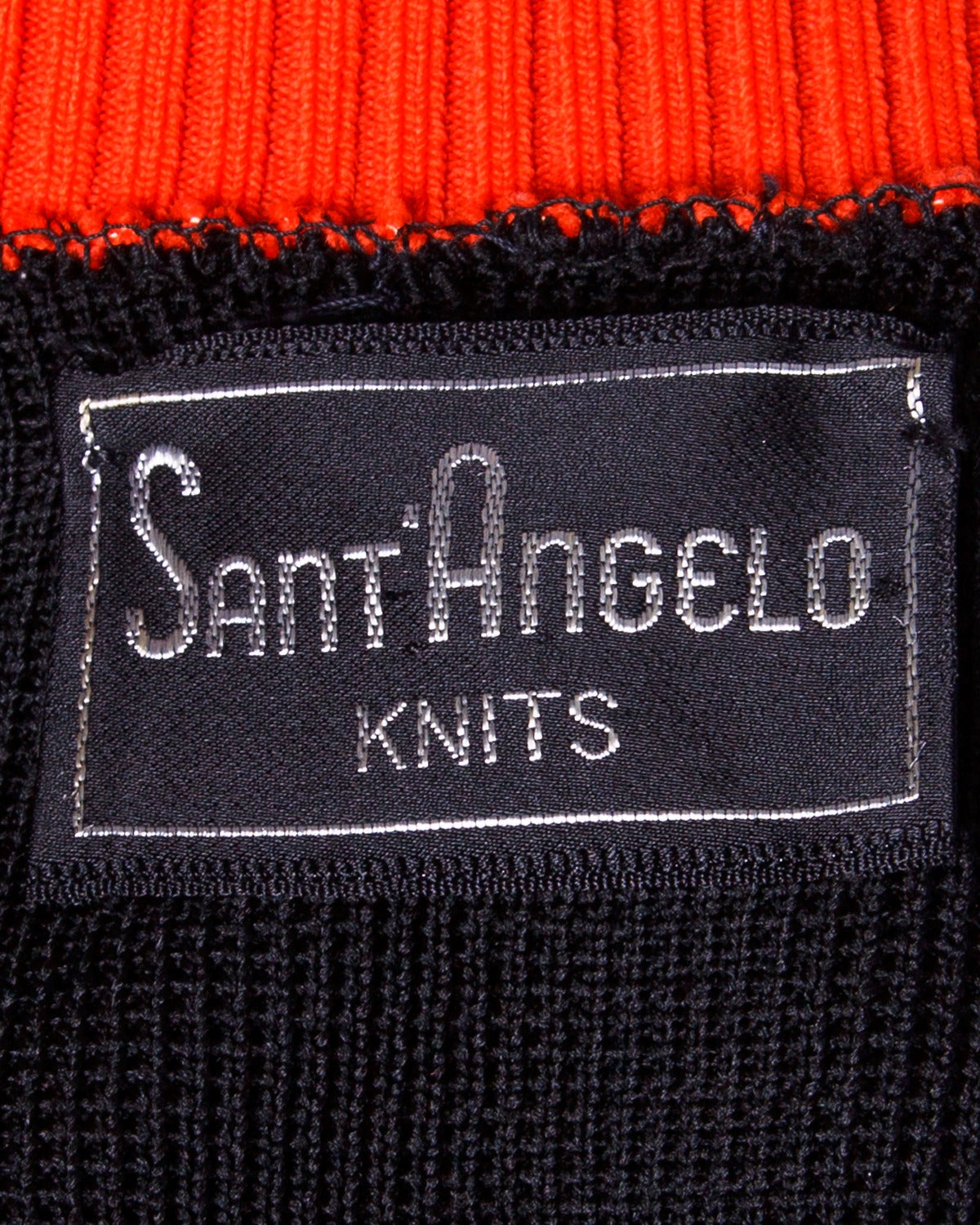 Iconic Giorgio Sant'Angelo Vintage 1970s Knit 