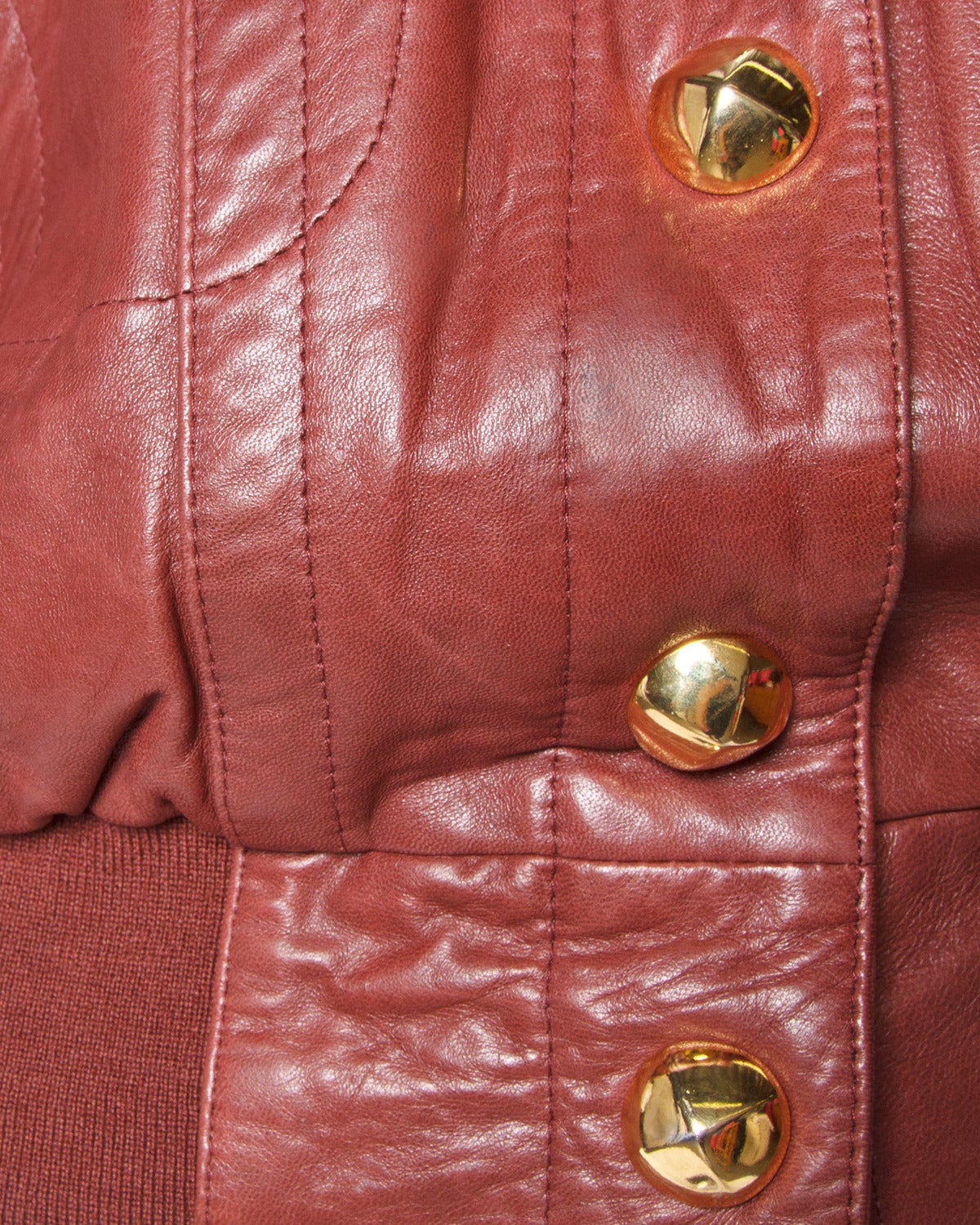 Unworn 1990 Escada Buttery Leather Jacket with Original Tags & Garment Bag 1