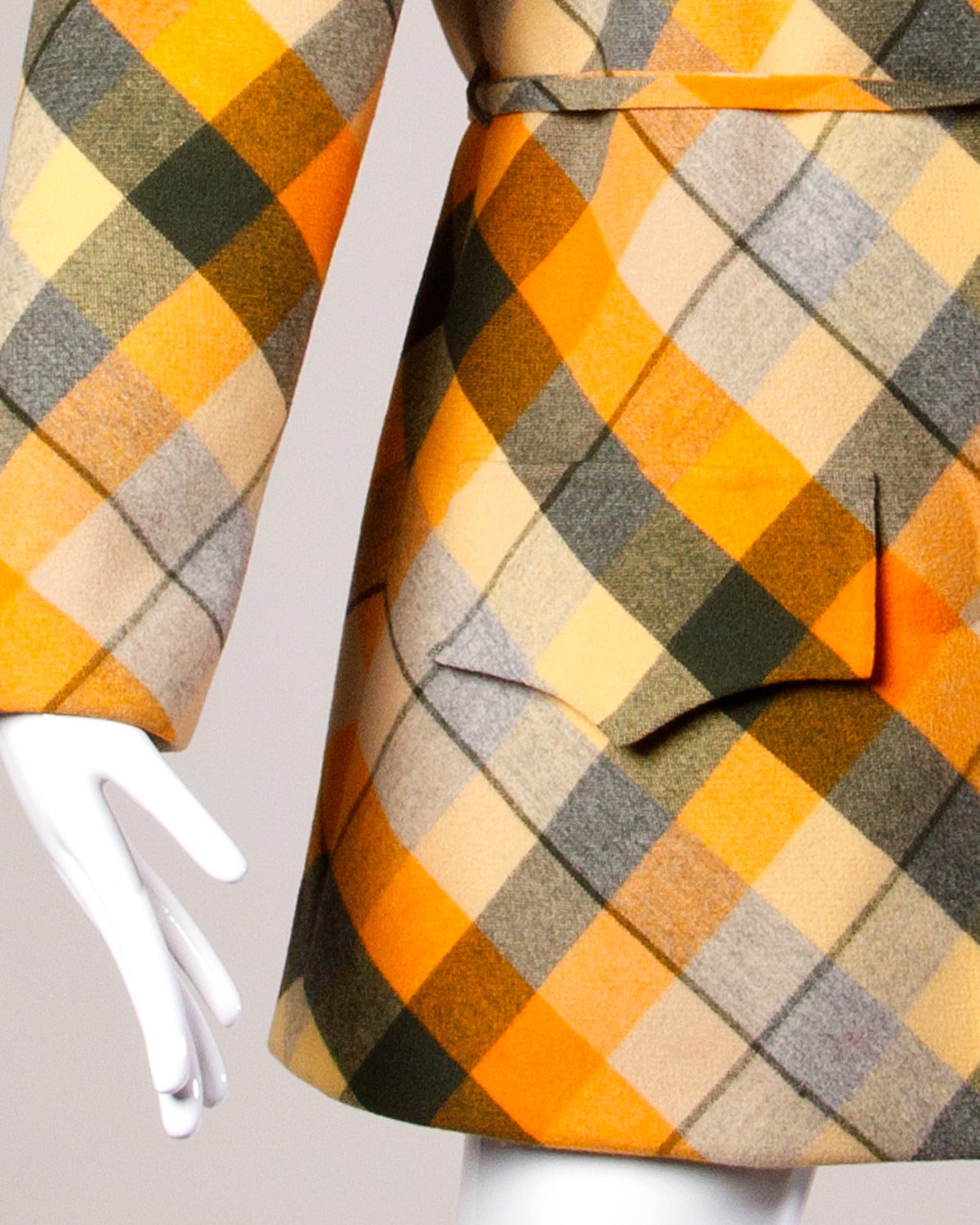 1970s plaid jacket