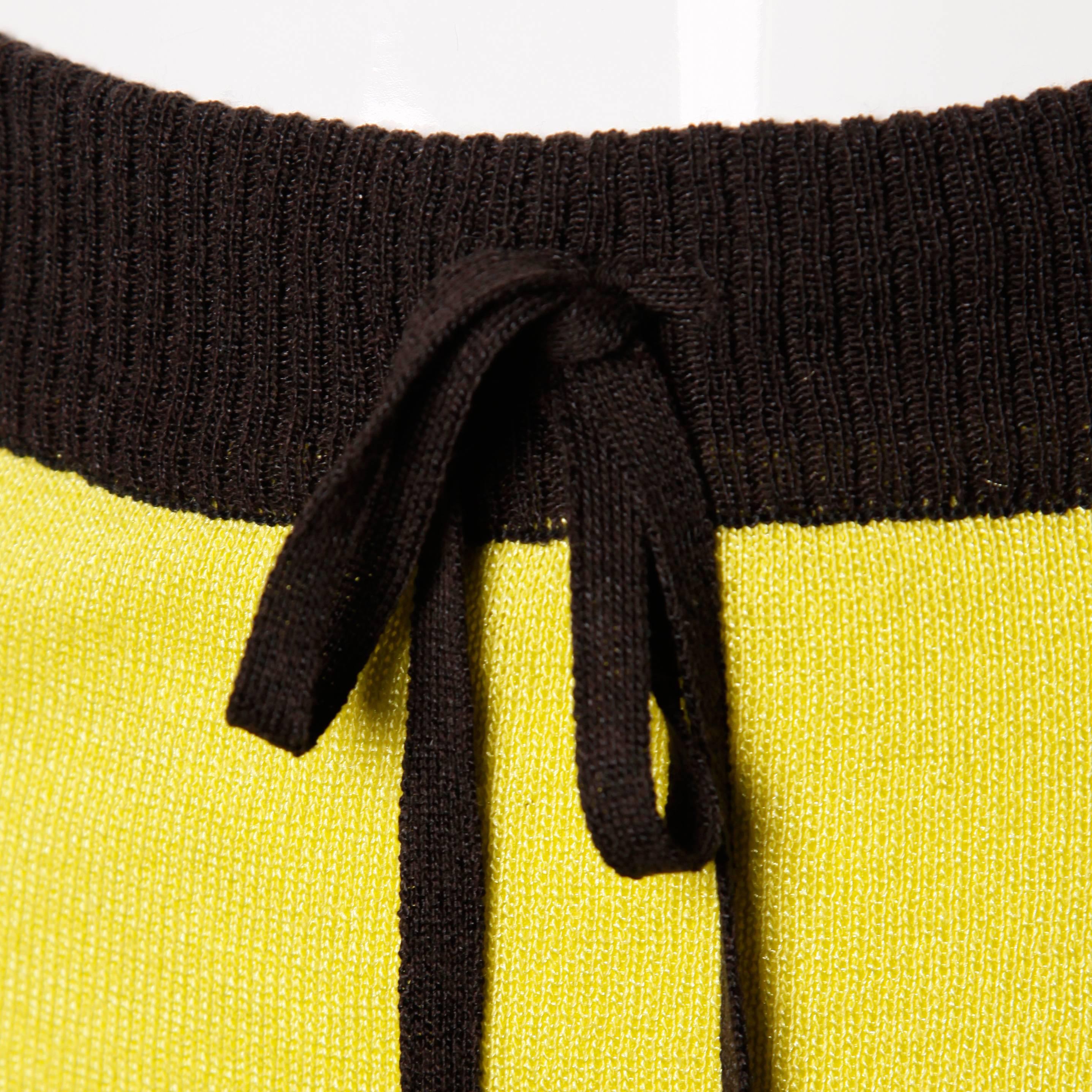 Vivienne Westwood Striped Color Block Knit Skirt 2