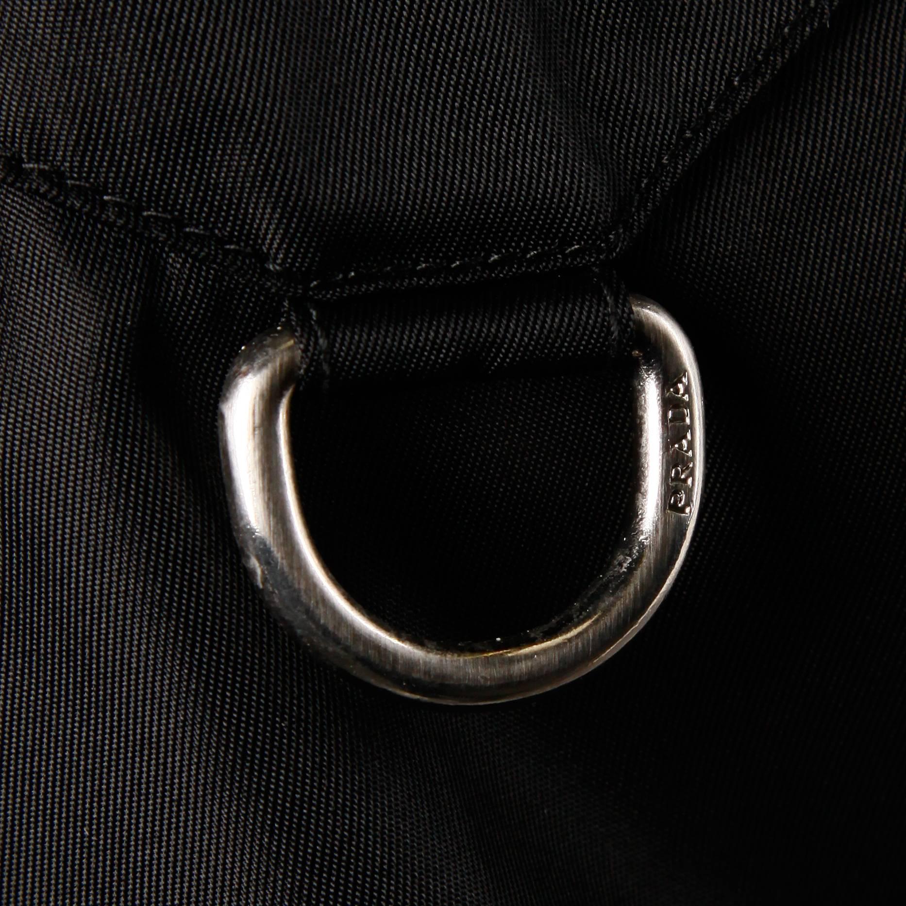 Prada Black Nylon Vest Jacket or Waistcoat In Excellent Condition In Sparks, NV