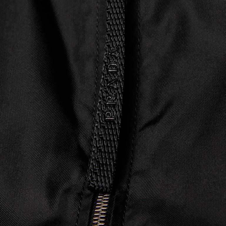 Prada Black Nylon Vest Jacket or Waistcoat at 1stDibs | prada nylon ...