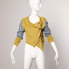 Vivienne Westwood Anglomania Two Toned Cardigan Sweater Jacket