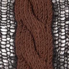 Laura Biagiotti Unique Vintage Wool + Mohair Cable Knit Halter Top Sweater