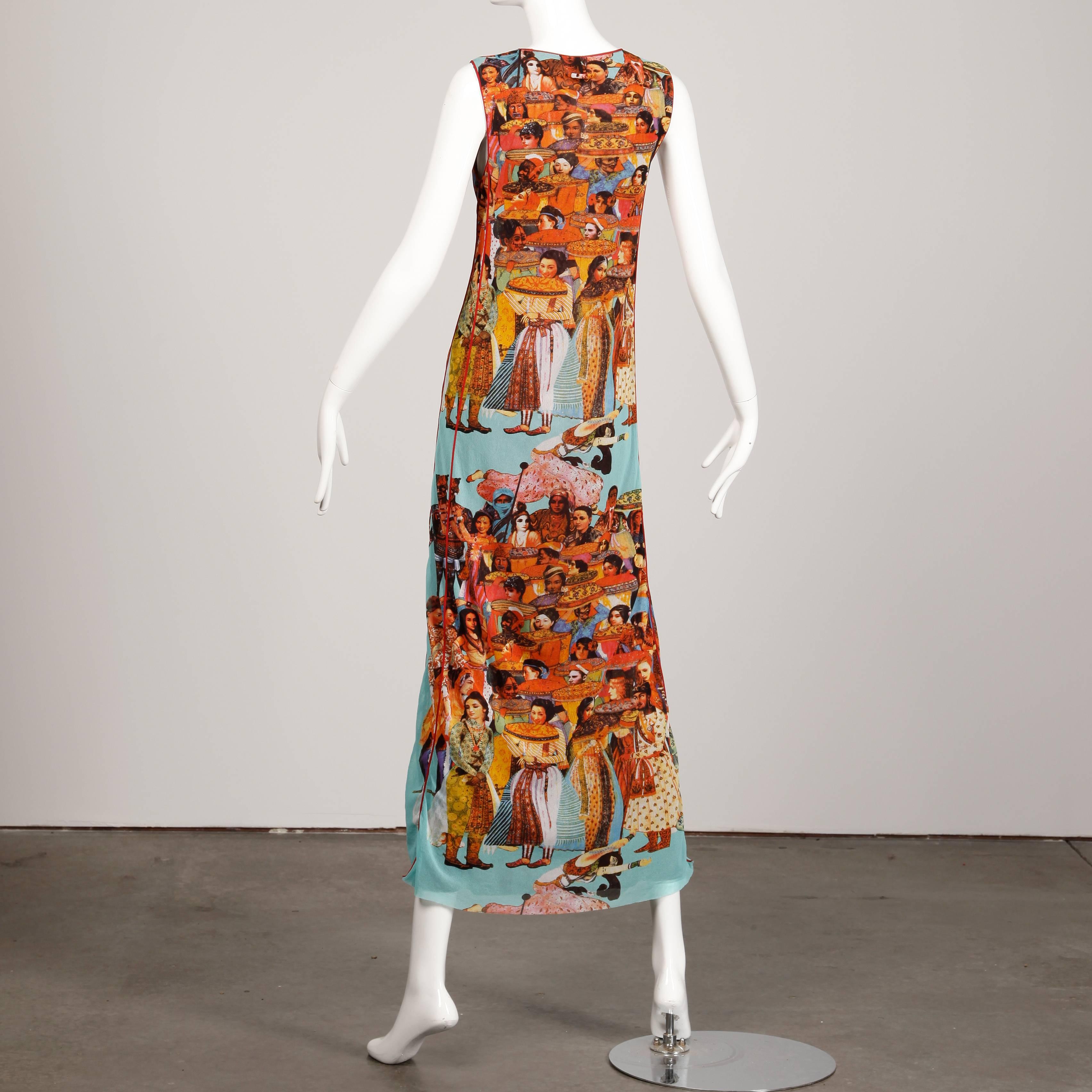 jean paul gaultier mesh dress