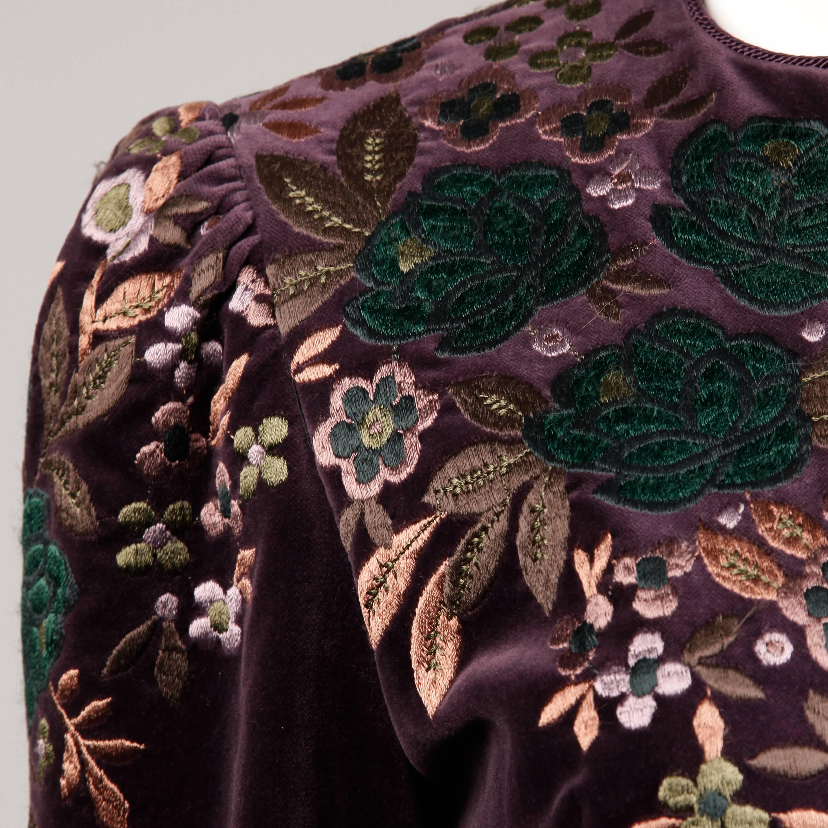 Women's Oscar de la Renta Vintage Embroidered Jacket
