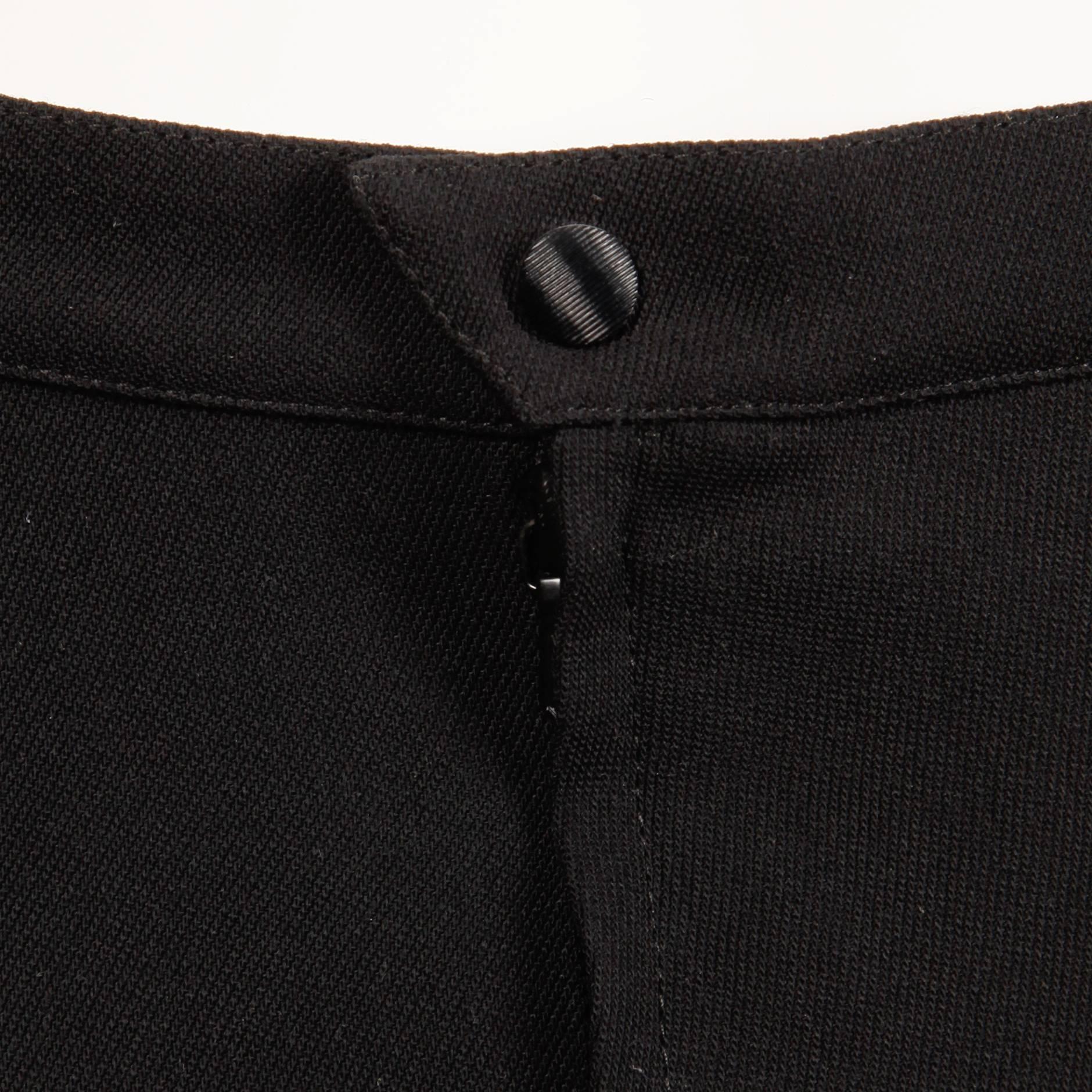 1980s Thierry Mugler Vintage Black Wool Jacket + Skirt Suit 2-Pc ...