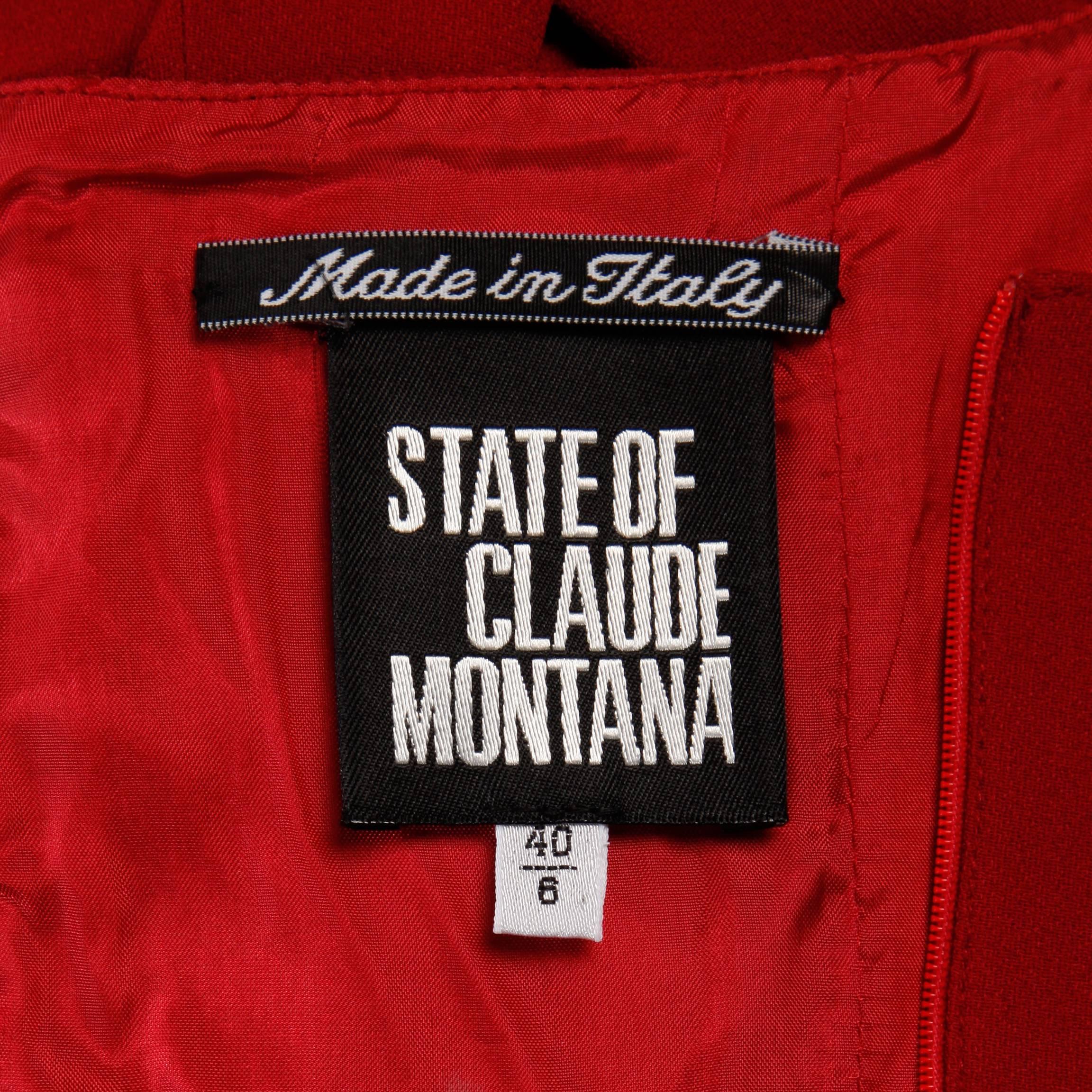 claude montana dress