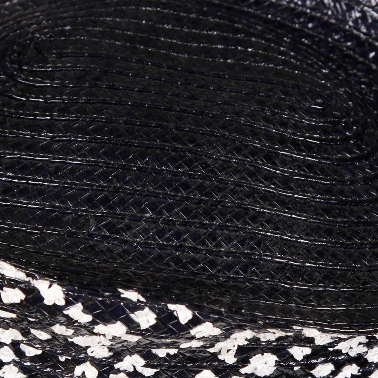 Chapeau Creations by Ruth Kropveld Navy Blue Womens Couture Hat Unworn with Tags Vintage Ruth Kropveld for Chapeau Creations  main image 3