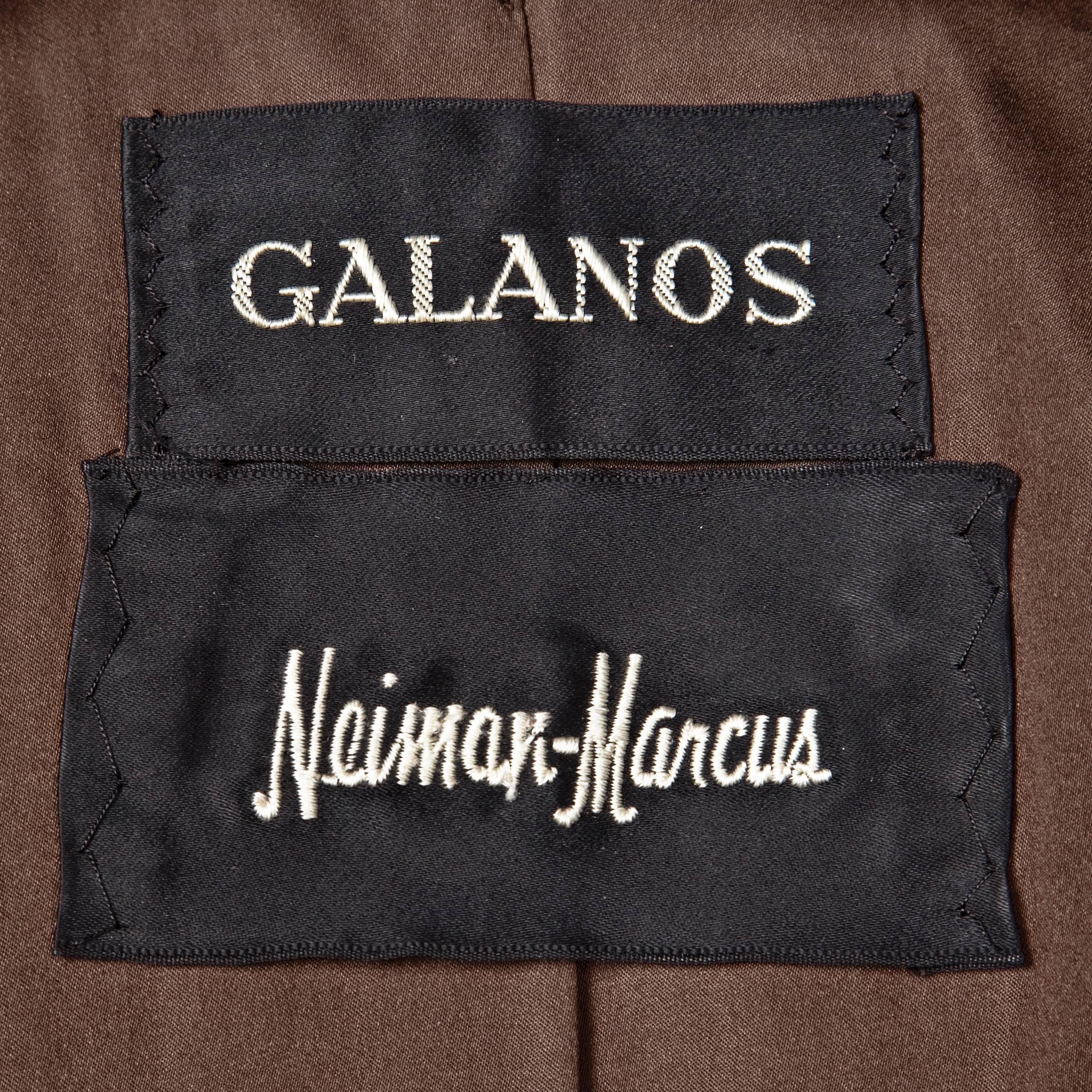 James Galanos Vintage Female Mahogany Mink Full Length Coat, 1980s at ...