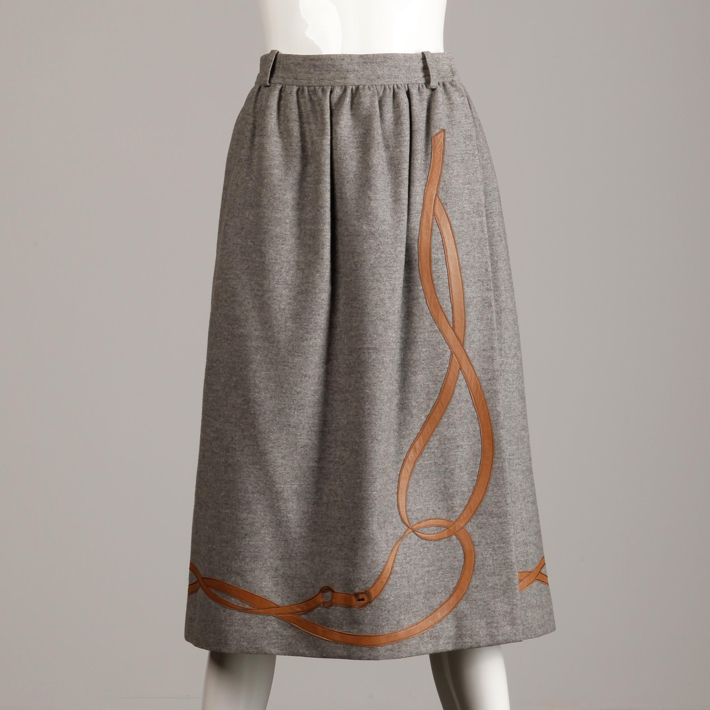vintage gucci skirt