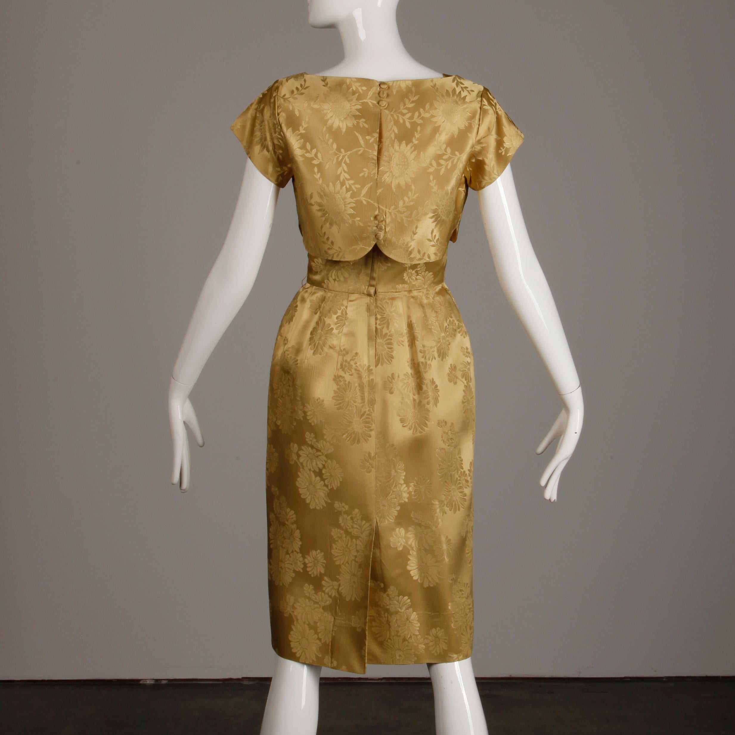 vintage gold dresses