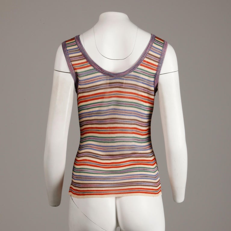 Vintage Missoni Knit Tank