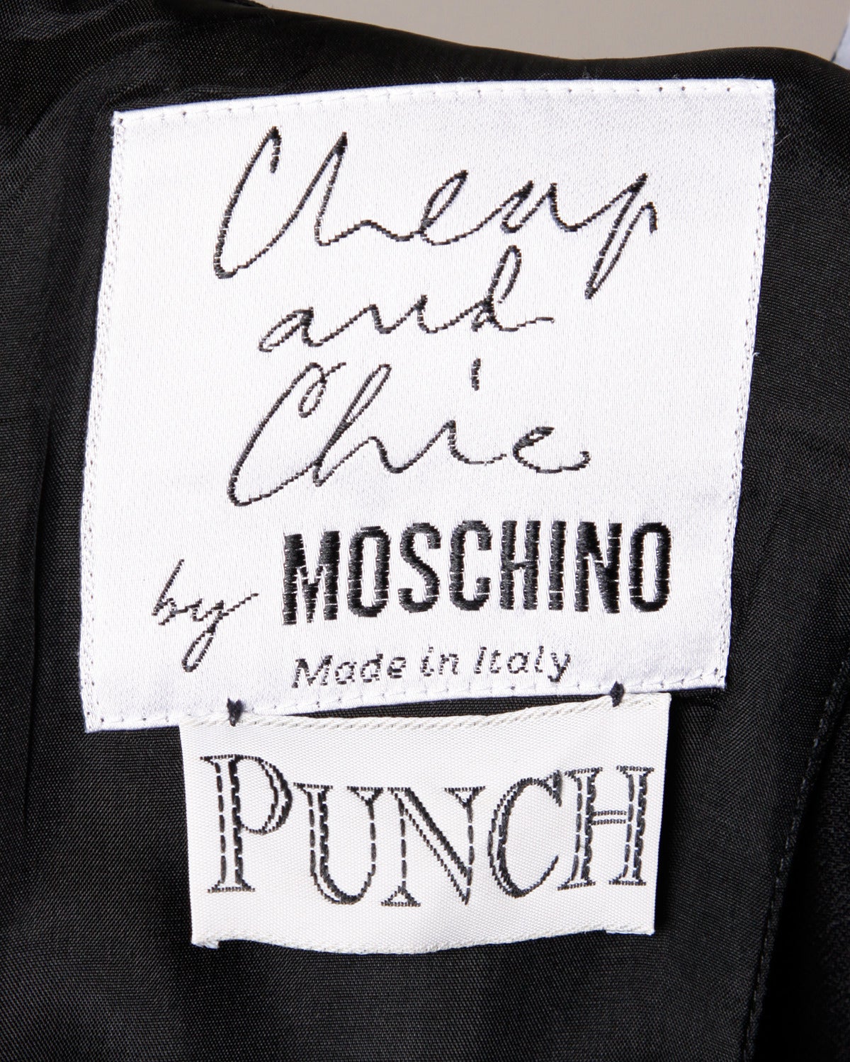 Moschino Vintage 1990s 