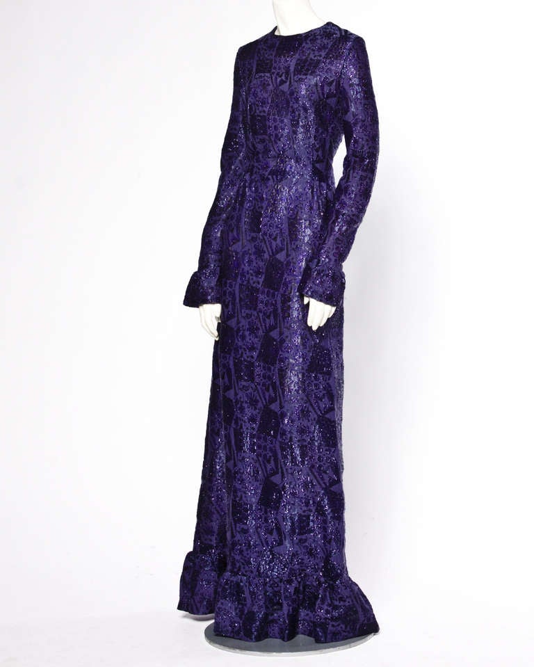 givenchy purple dress