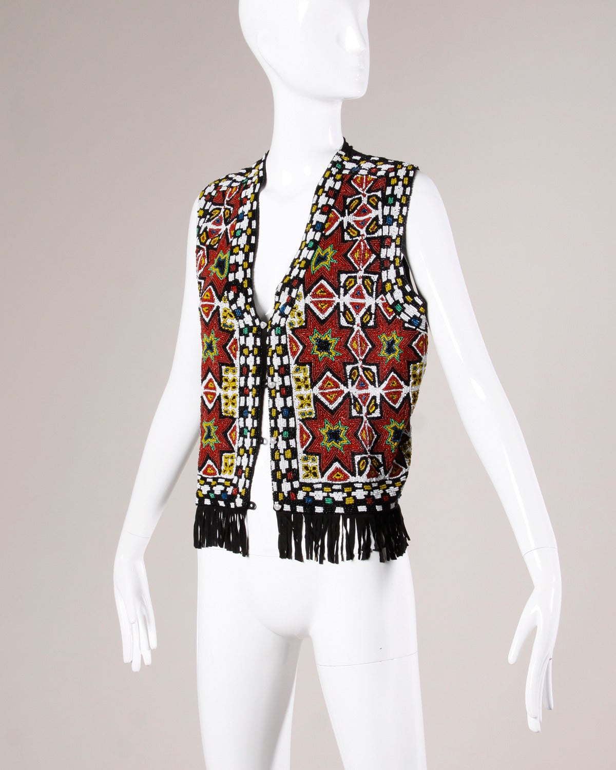 beaded vest native american