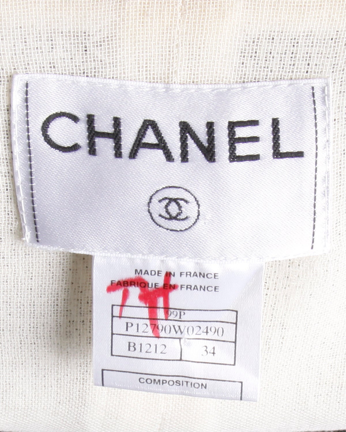 Women's Chanel Stunning + Classic Ivory Jacket