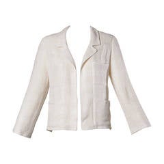 Chanel Stunning + Classic Ivory Jacket