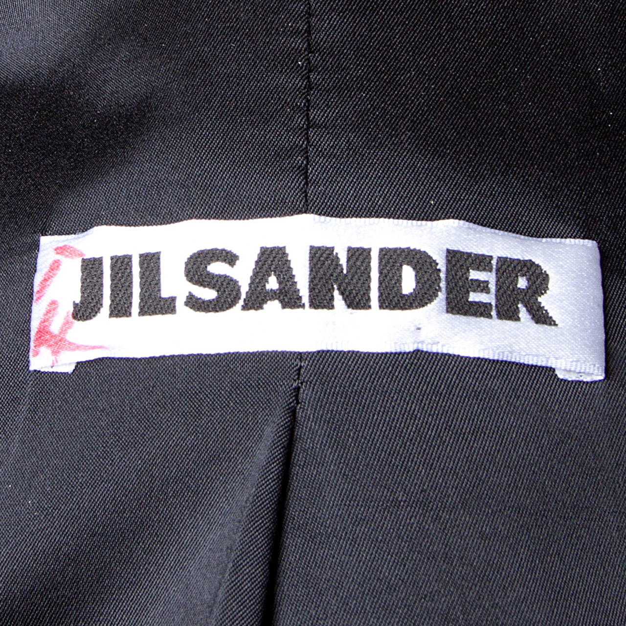 Black Jil Sander Vintage 1990s Dark Green Wool Blazer Jacket For Sale