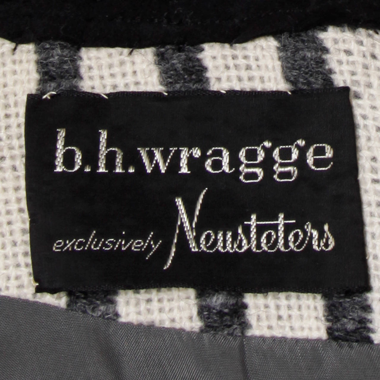 1960s B.H. Wragge Vintage Striped Mod Wool + Silk Skirt Suit 5
