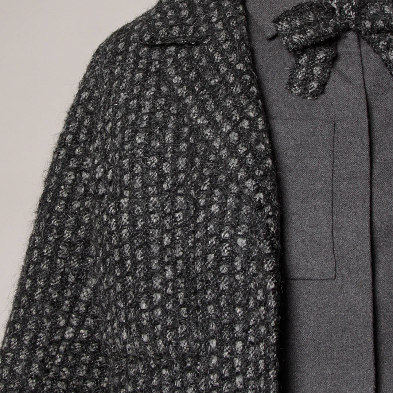 Tiziani 1960s Italian Couture Cashmere Wool 4-Piece Ensemble or Skirt Suit 1