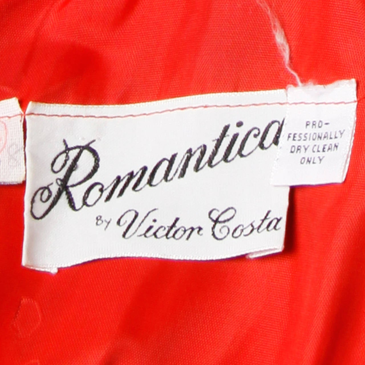 1970s Victor Costa for Romantica Vintage Floral Print Maxi Dress 2