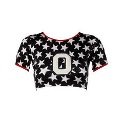 Retro 1996 Iconic OMO Norma Kamali Crop Top as Worn in the Movie Clueless