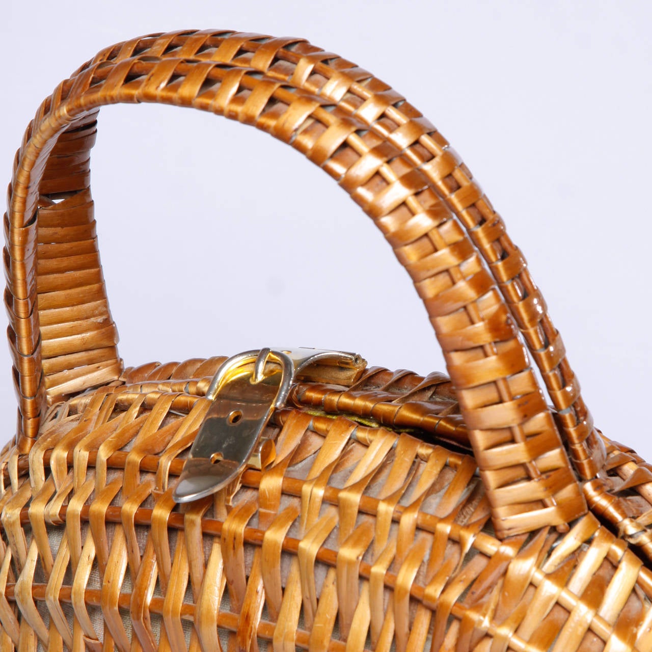 basket purse vintage