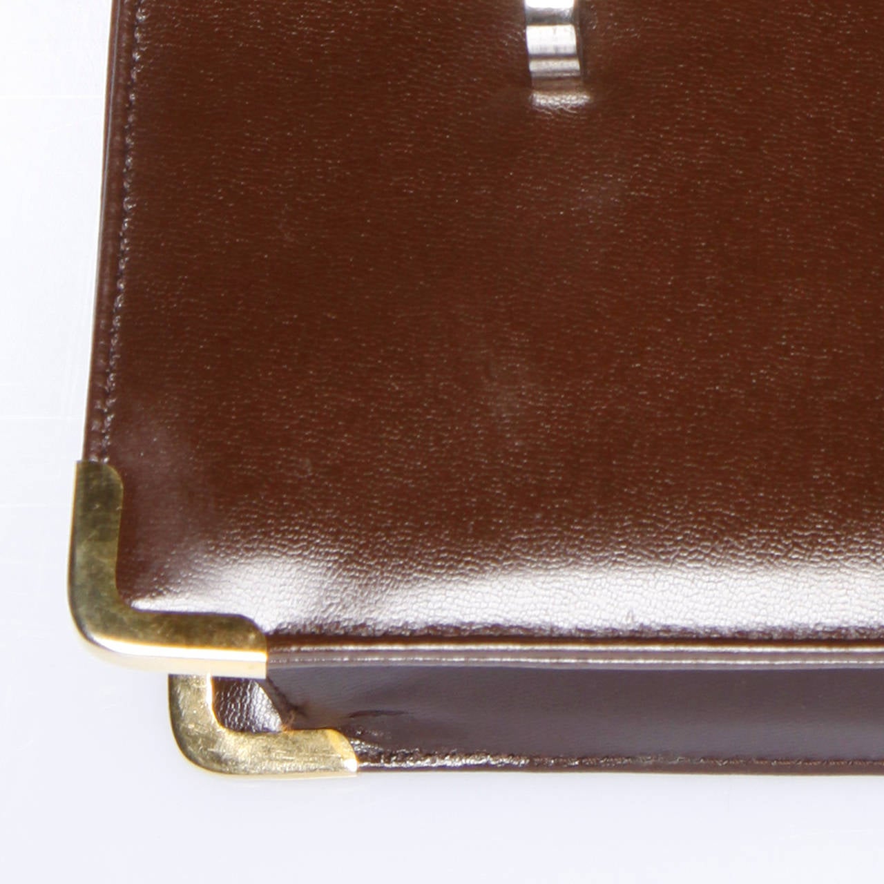 Black Koret Vintage Brown Leather Bag with Coin Purse