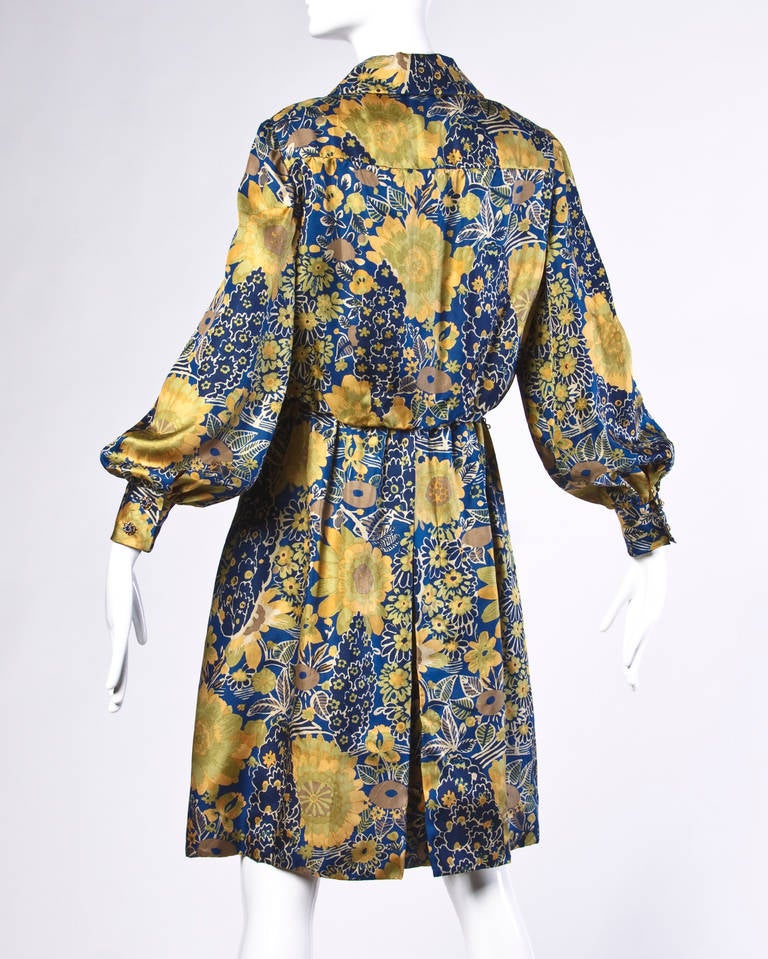 60s silk dress