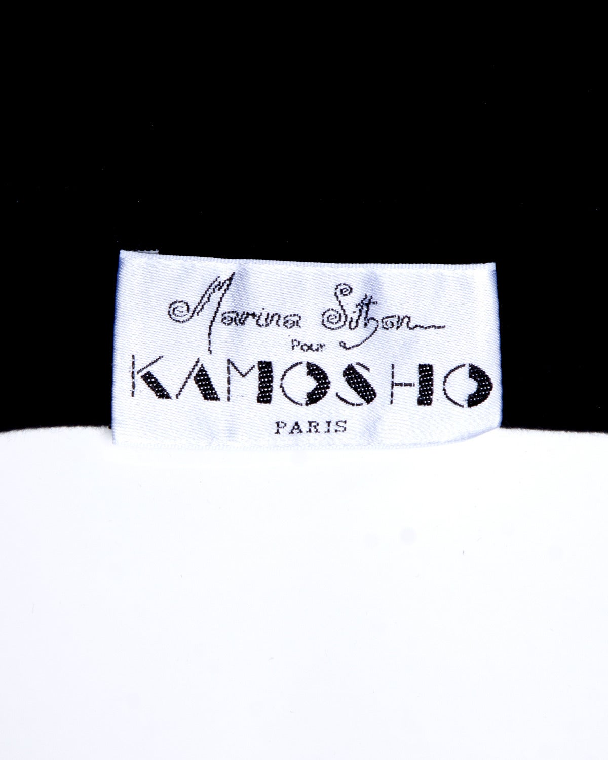 Women's Iconic Marina Sitbon for Kamosho Vintage 90s 1990s Black Overalls Jumpsuit