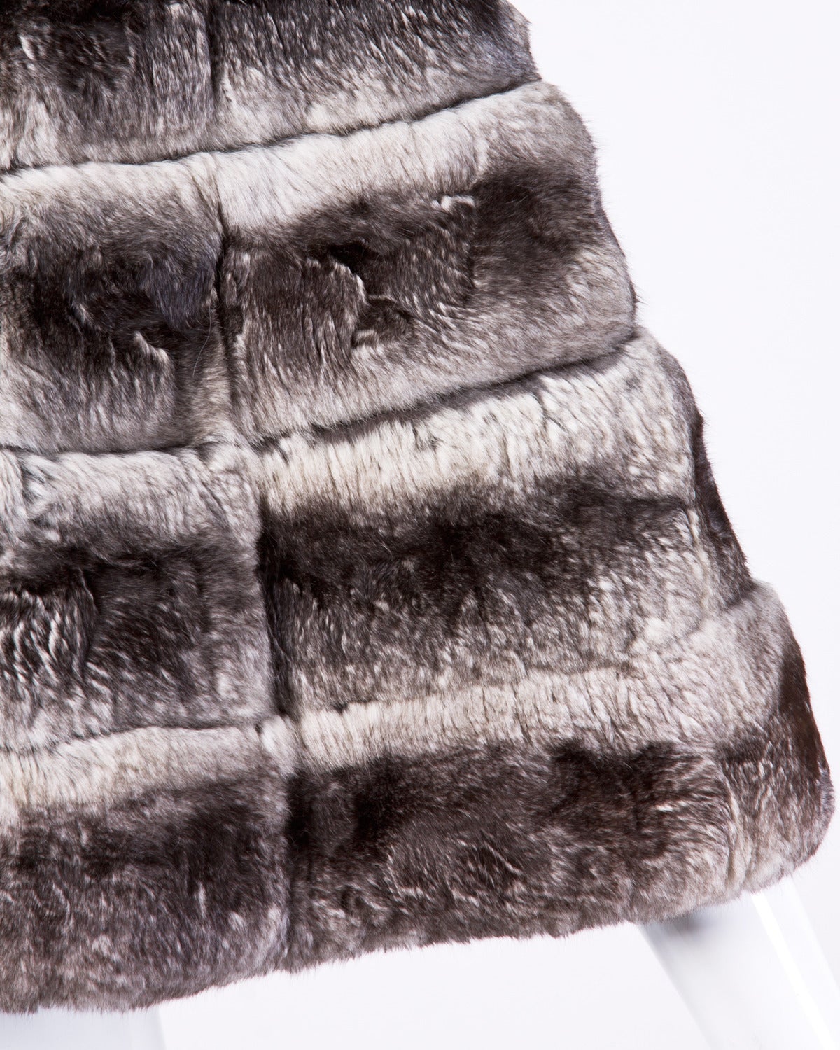 vintage chinchilla fur coat