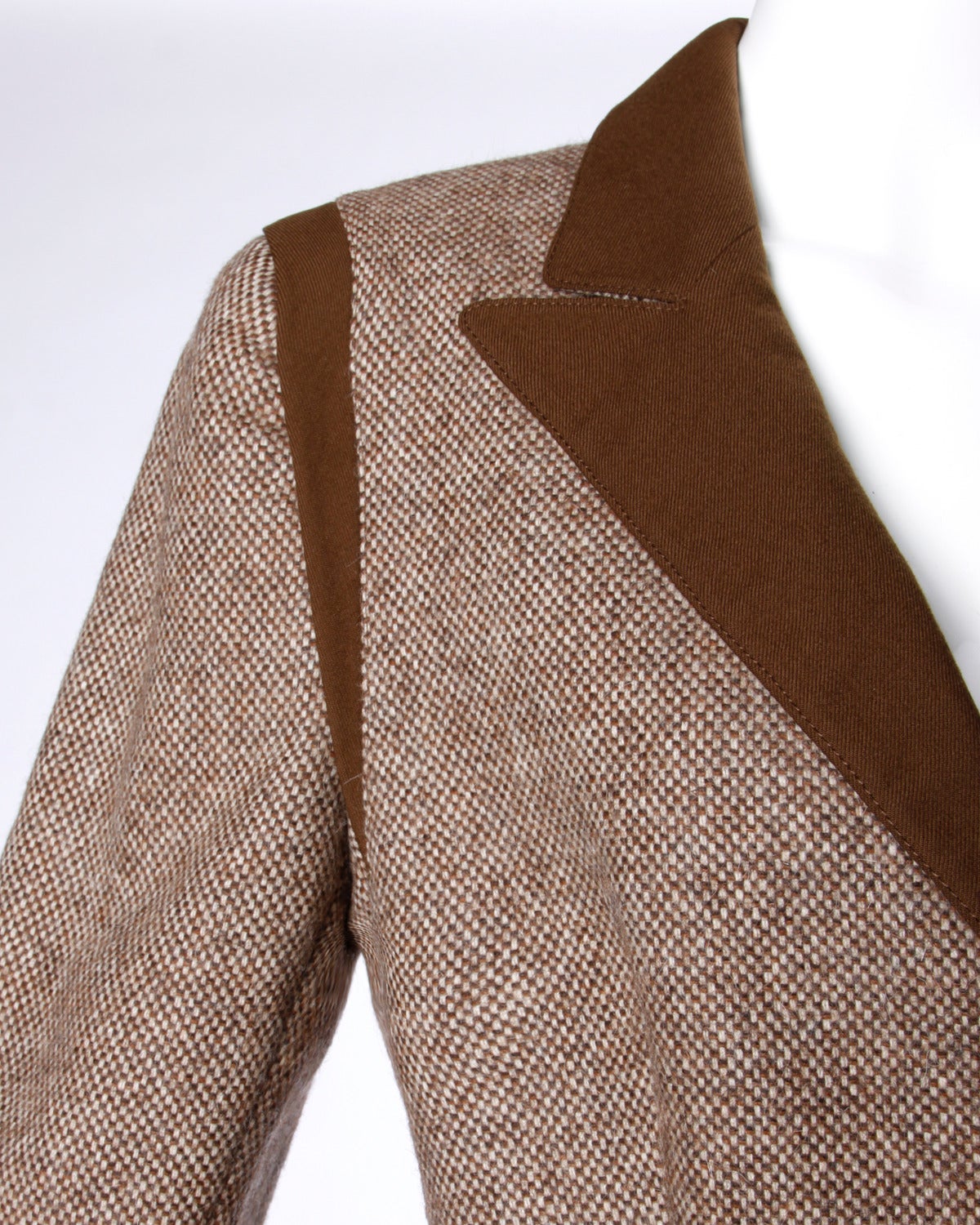 brown wool jacket