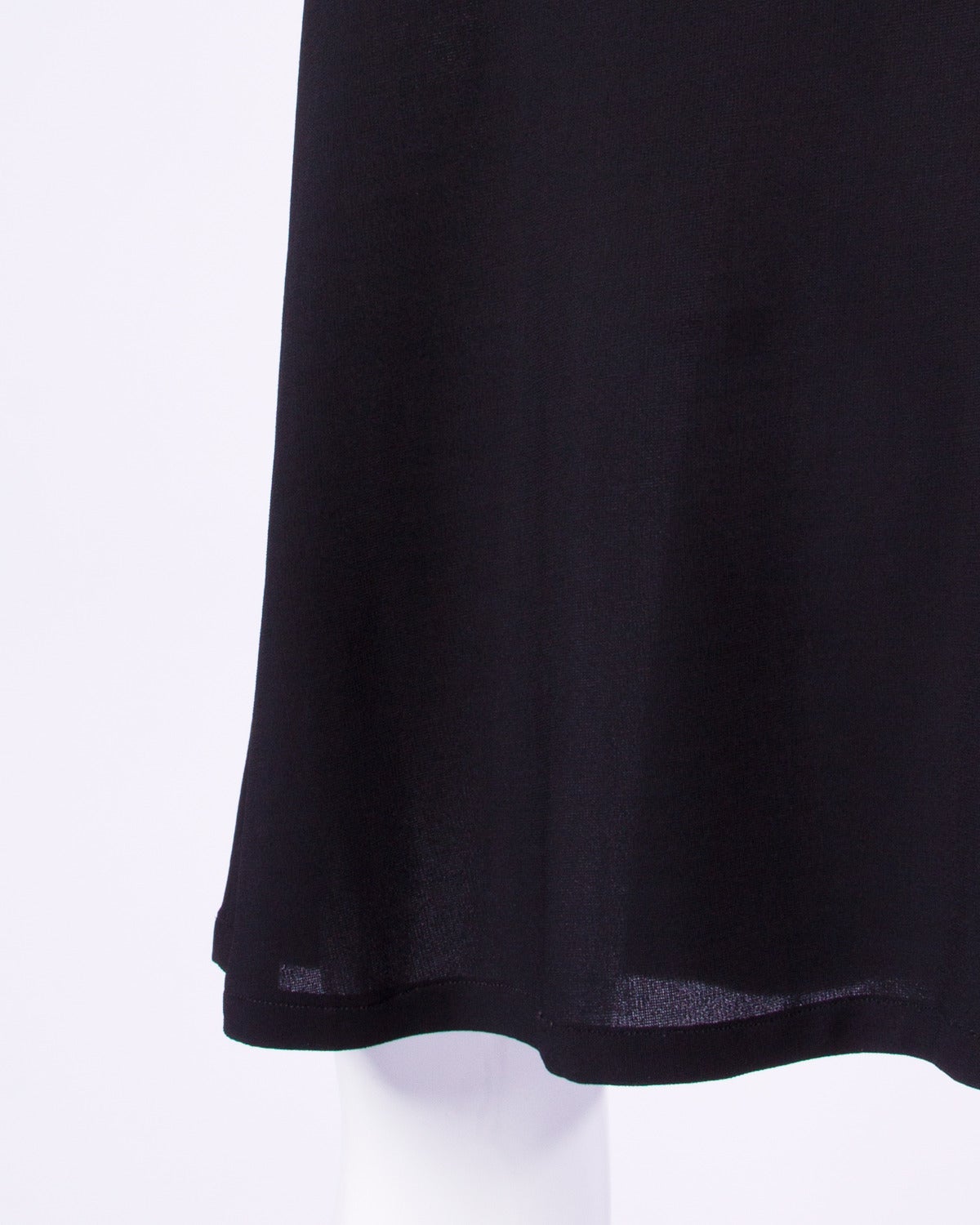 Moschino Couture! Cruise Me Baby Vintage One Shoulder Black Knit Dress In Excellent Condition For Sale In Sparks, NV