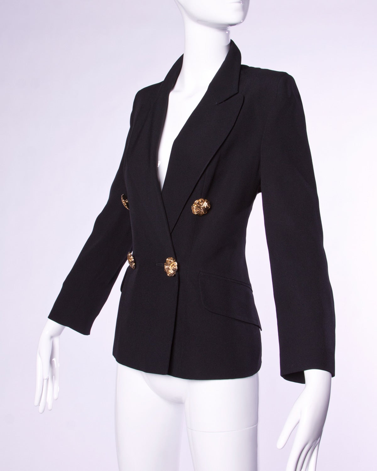 1991 Franco Moschino Pre-Death Vintage 1990s 90s Blazer Jacket