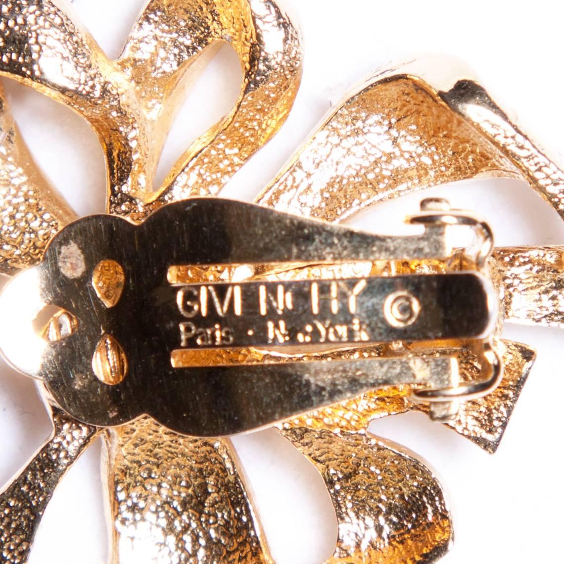 bow clip on earrings