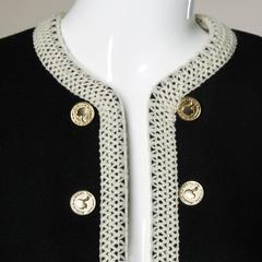 Moschino Vintage Olive Oyl (Popeye) Coin Jacket + Matching Belt Set