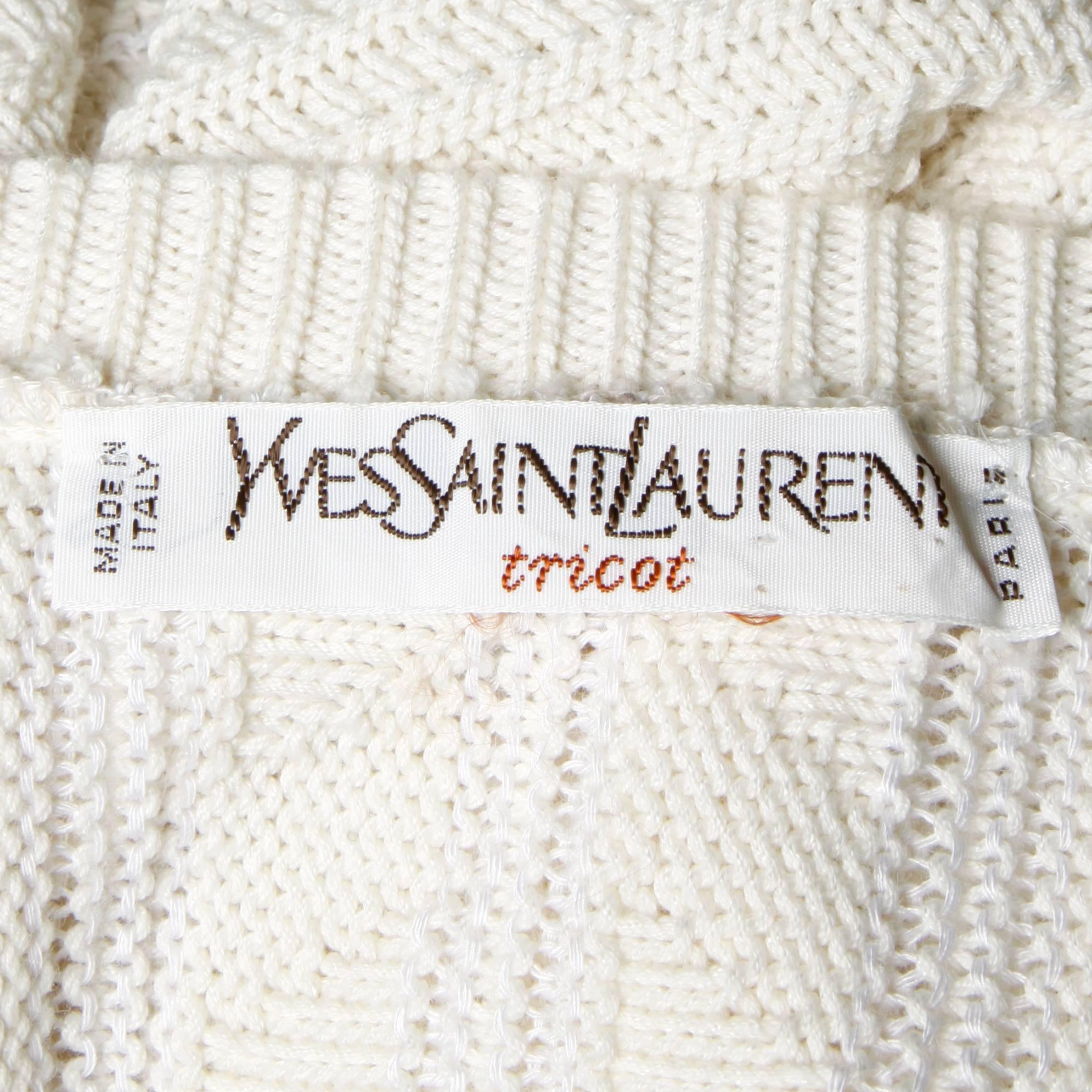 ysl womens knitwear