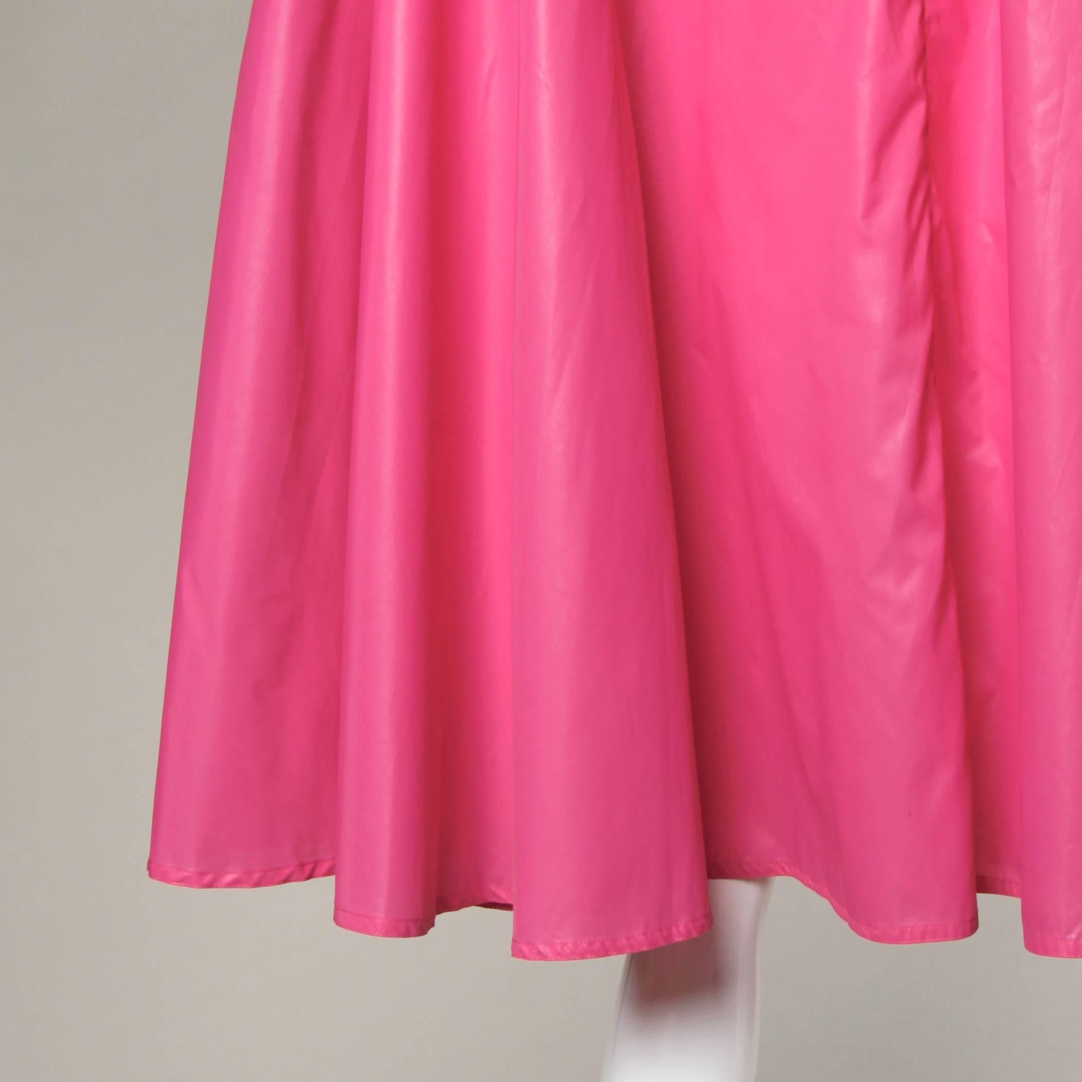 Salvatore Ferragamo Vintage Pink Rain Coat 1