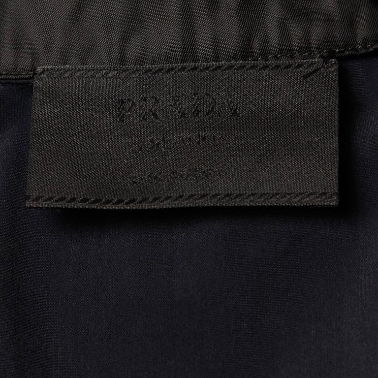 Prada Black Nylon Vest Jacket or Waistcoat at 1stDibs | prada nylon ...