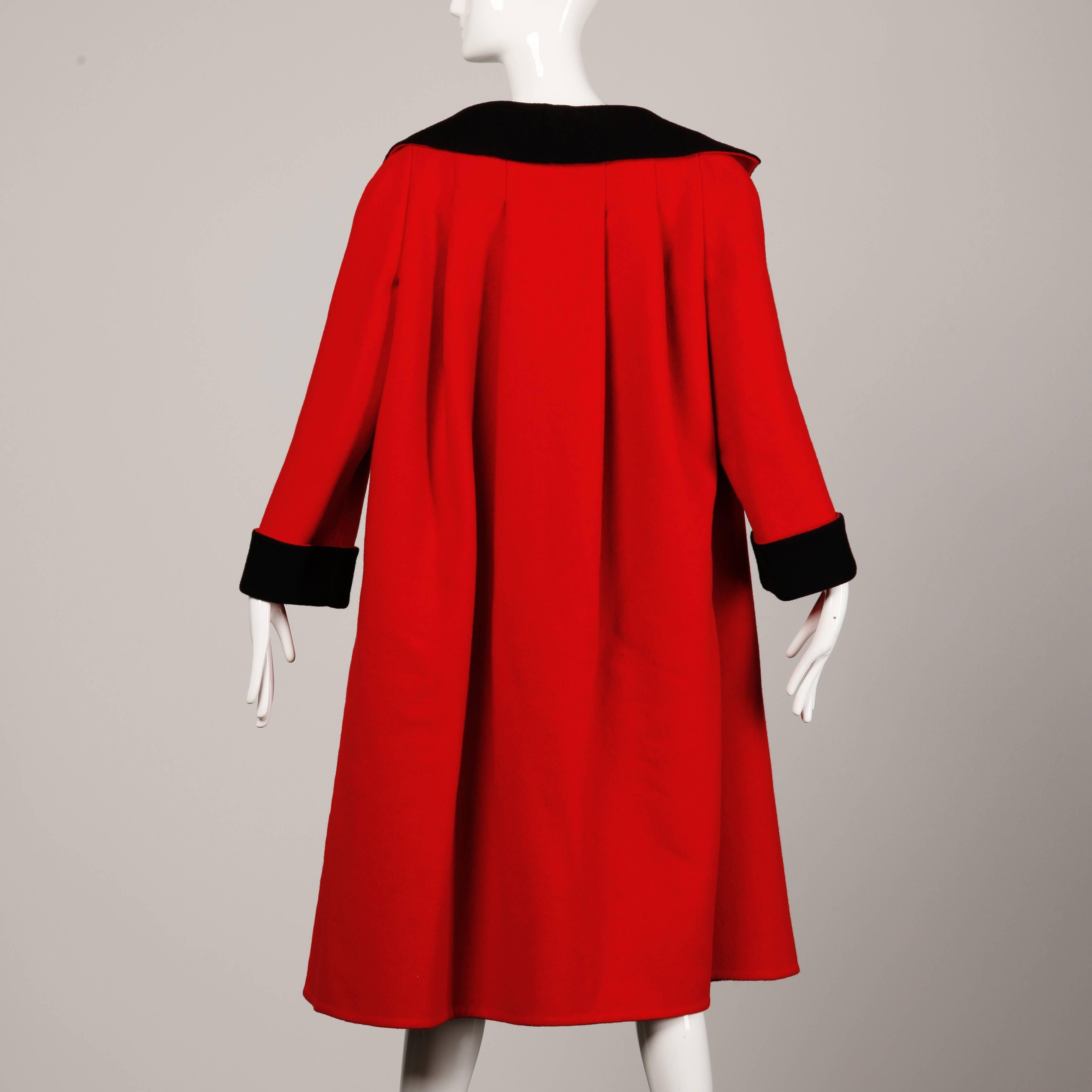 red swing coat