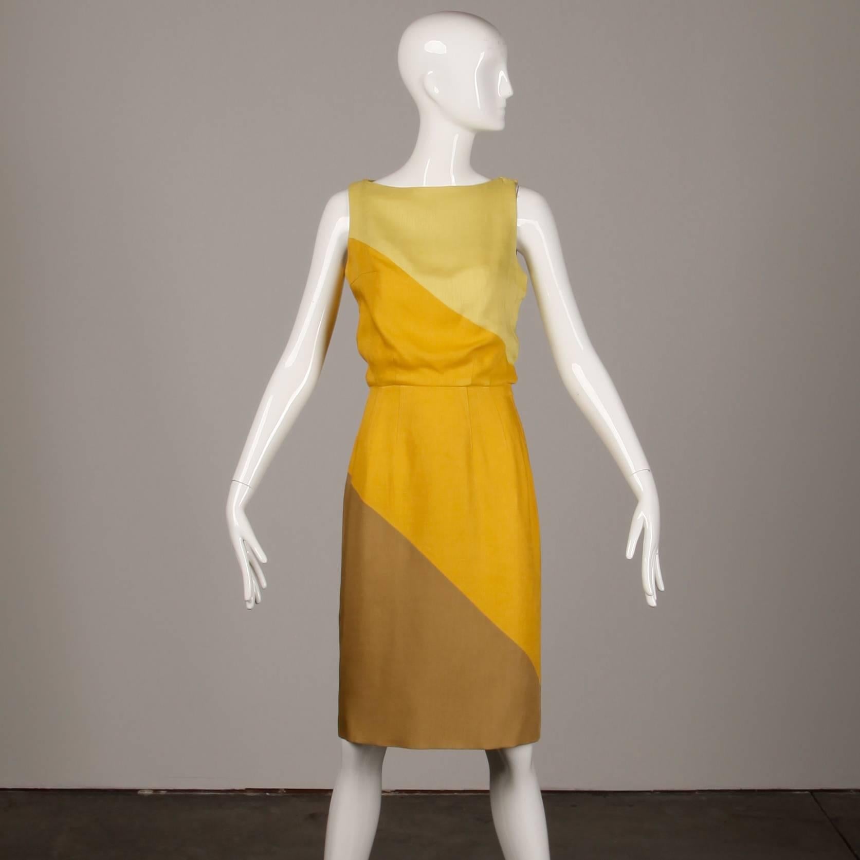 1960s sheath dress