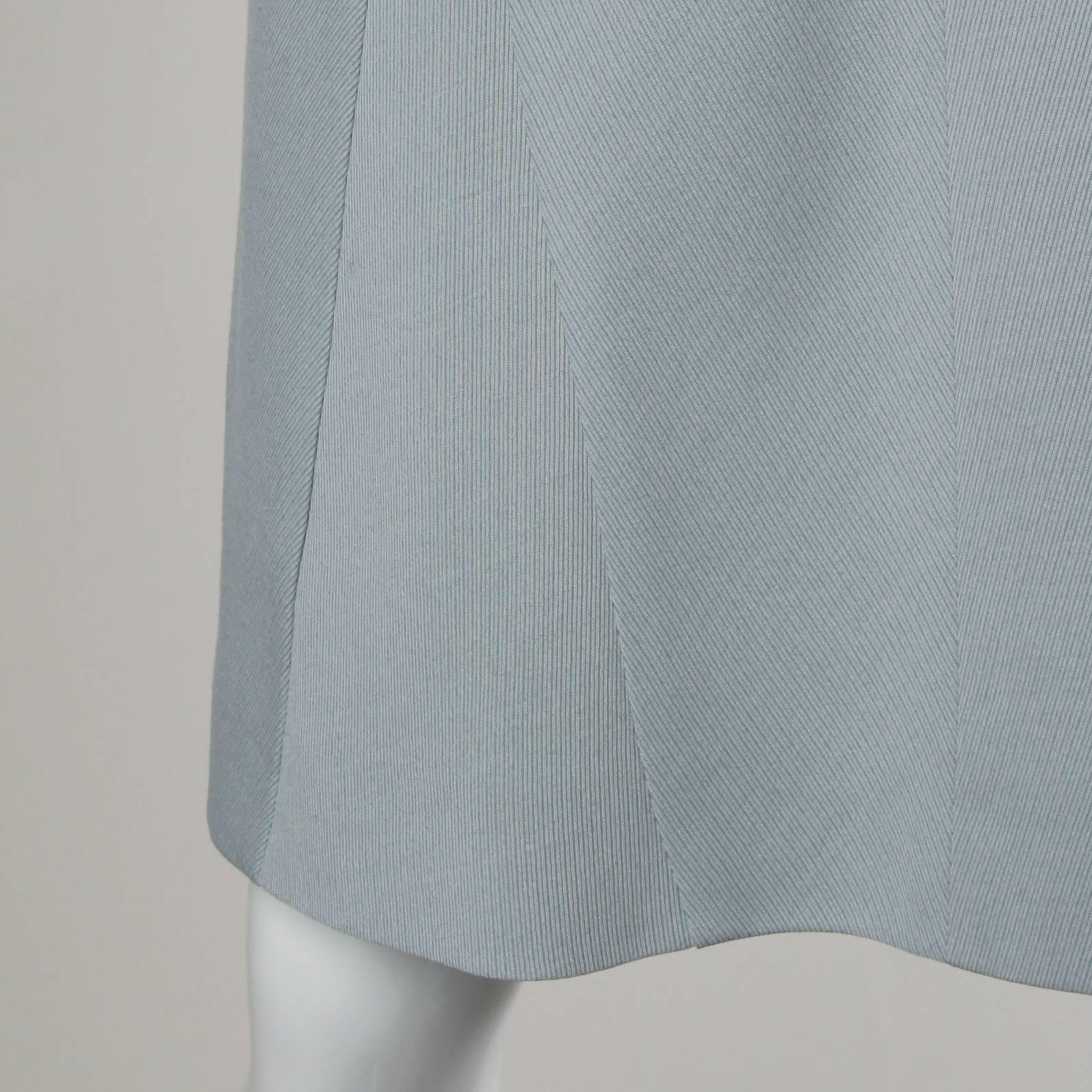 Women's Karl Lagerfeld Vintage Pale Blue Skirt