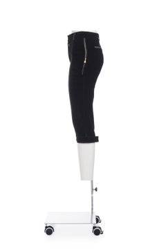 LOUIS VUITTON FW 04 High-waisted cropped pants