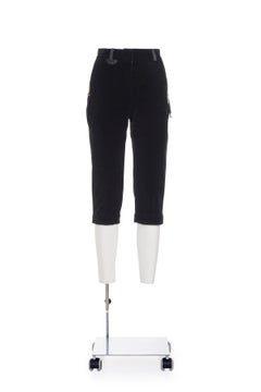 LOUIS VUITTON FW 04 High-waisted cropped pants