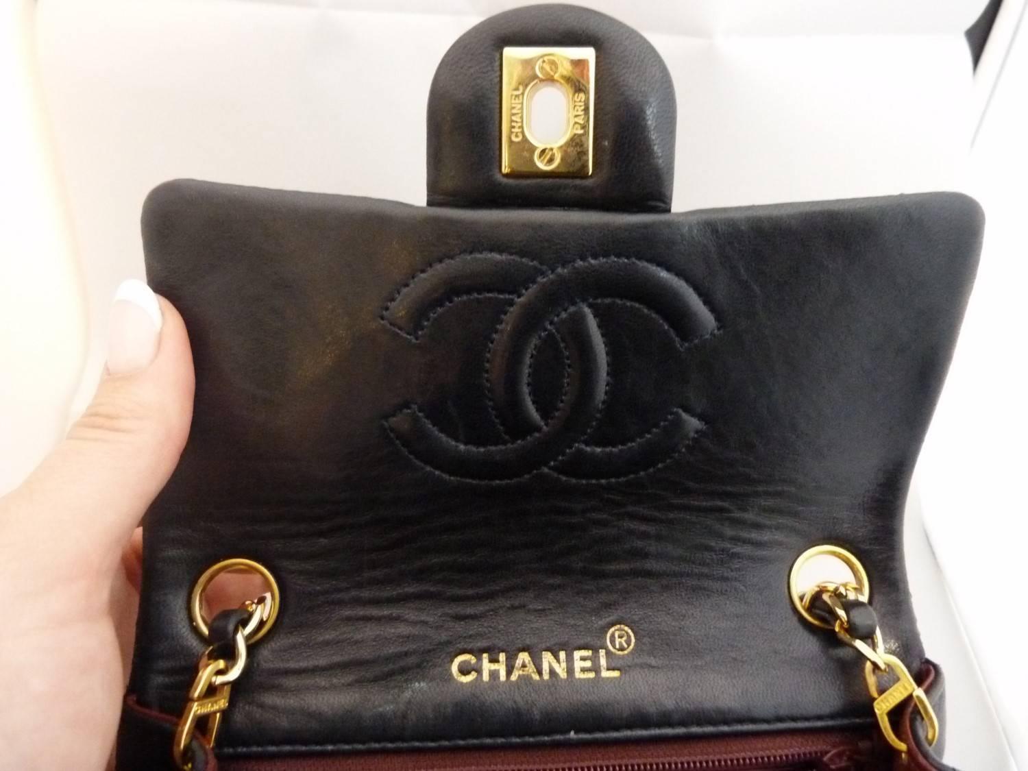 Women's Chanel Blue Leather Timeless Crossbody Bag