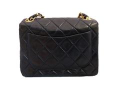 Chanel Blue Leather Timeless Crossbody Bag