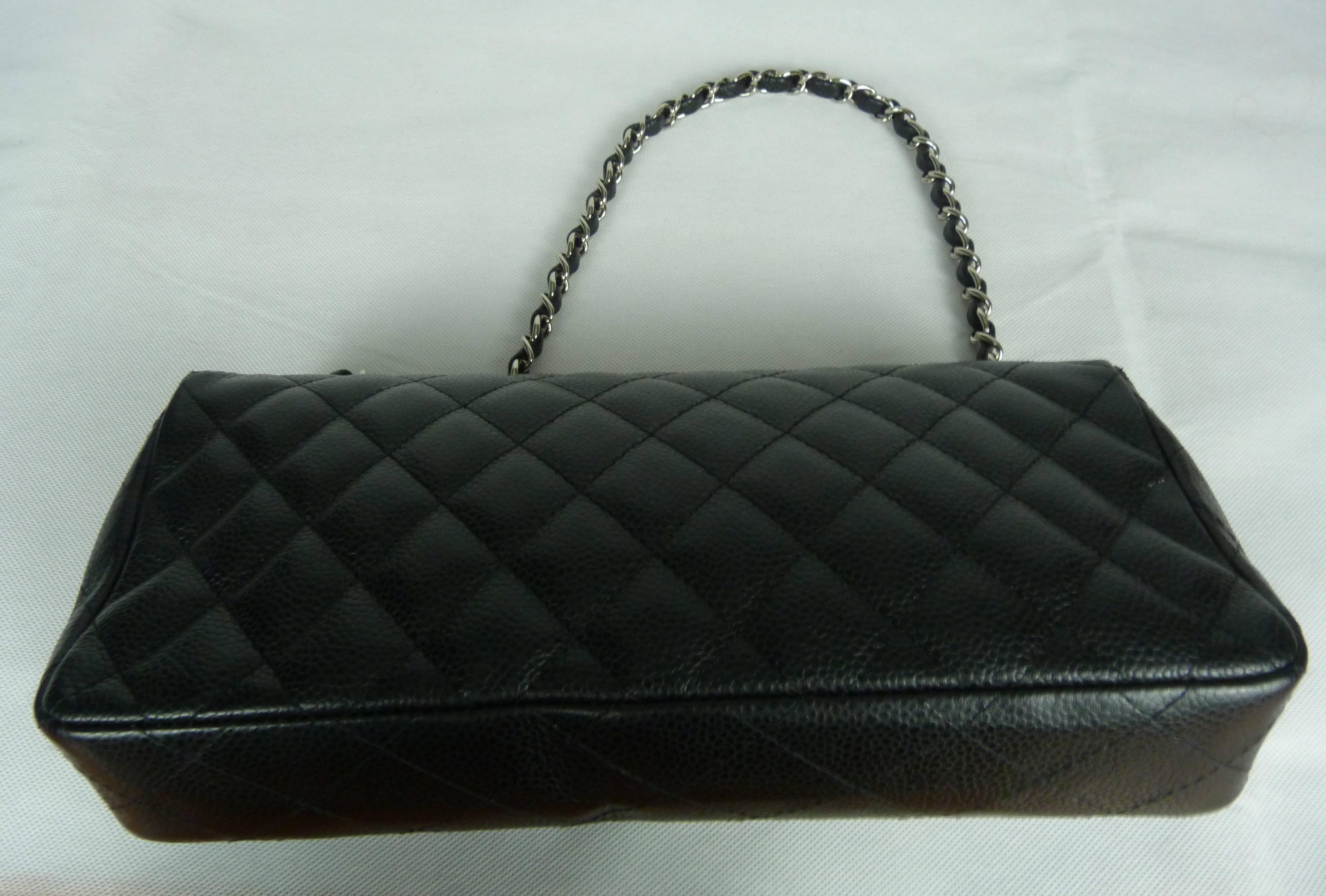 Black Bag Mademoiselle Baguette 25cm For Sale