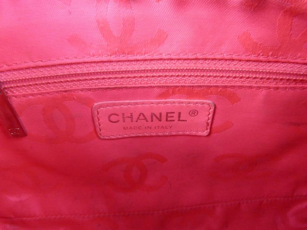 Chanel Cambon Black Leather  4
