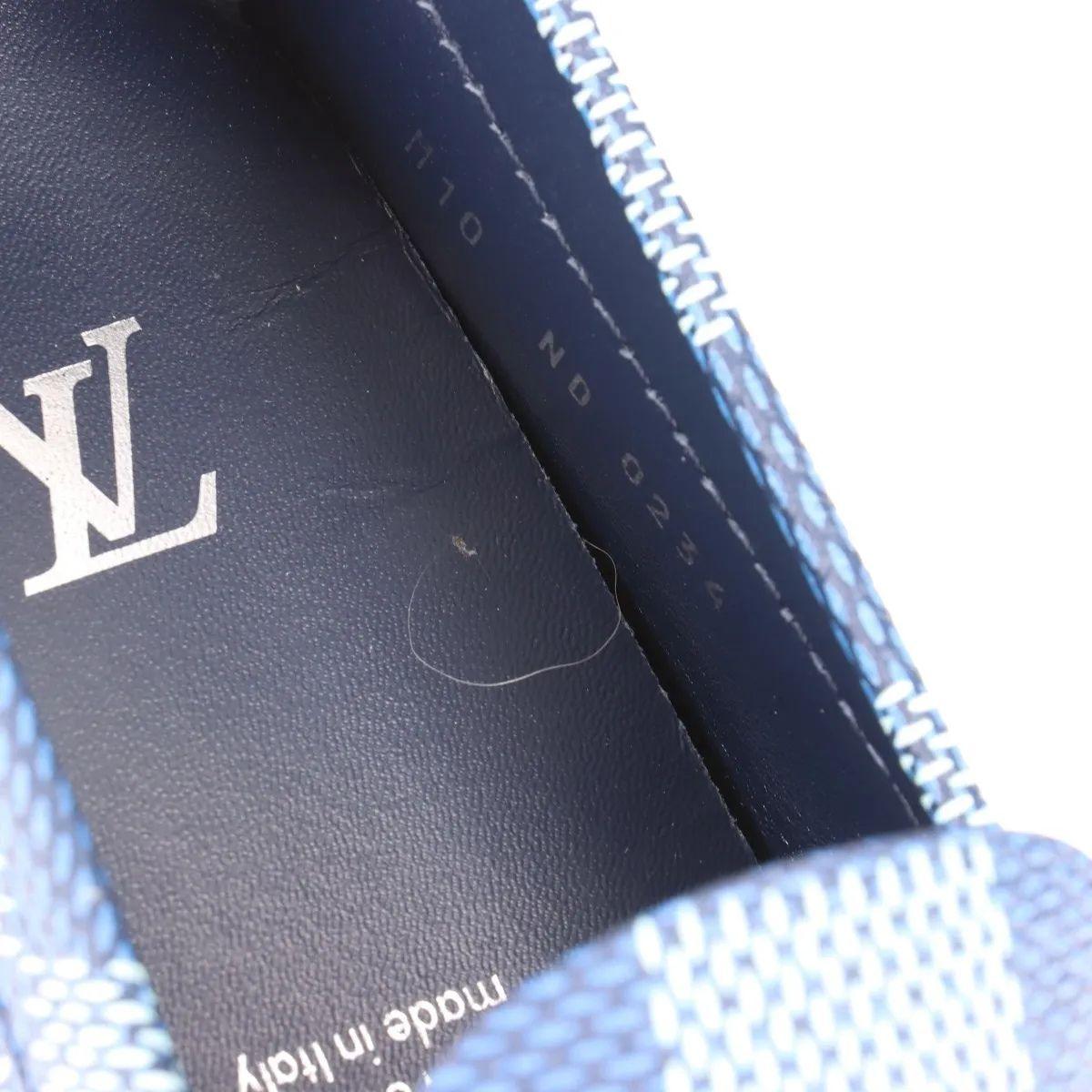 Louis Vuitton LV Driver Mokassin Schuhe Marine im Angebot 7